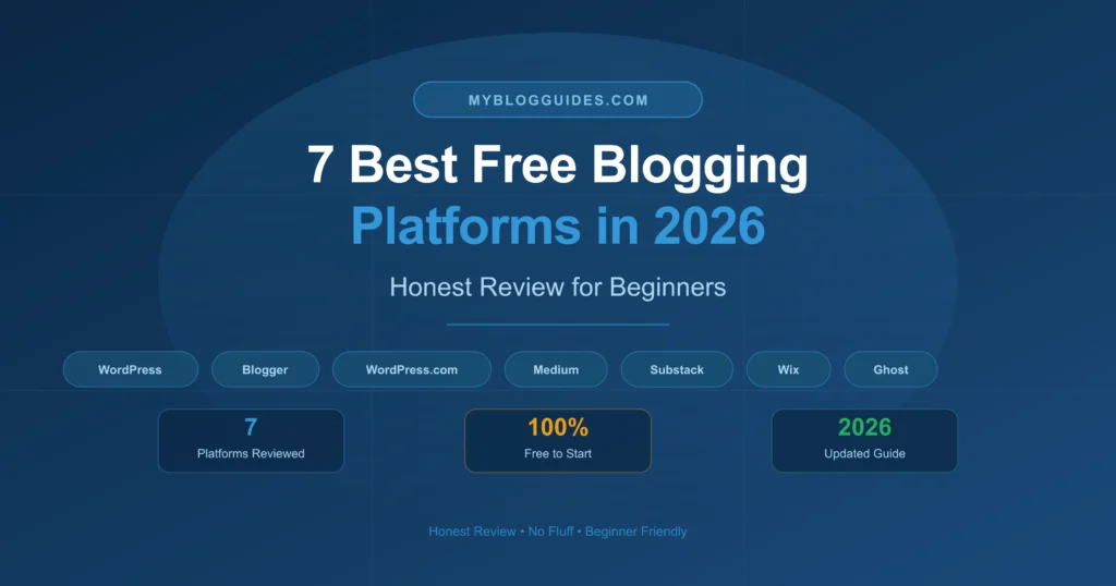 7 Best Free Blogging Platforms in 2026