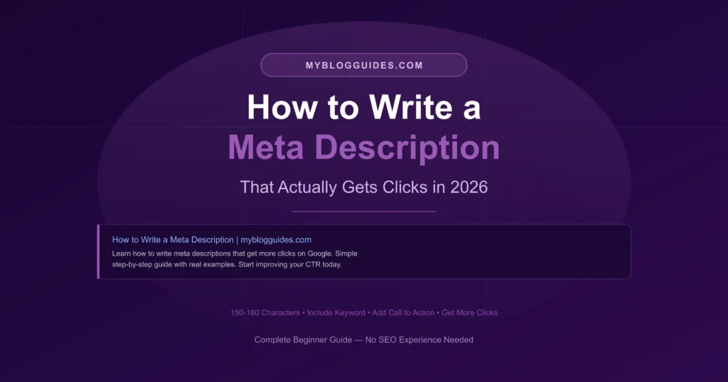 How to Write a Meta Description