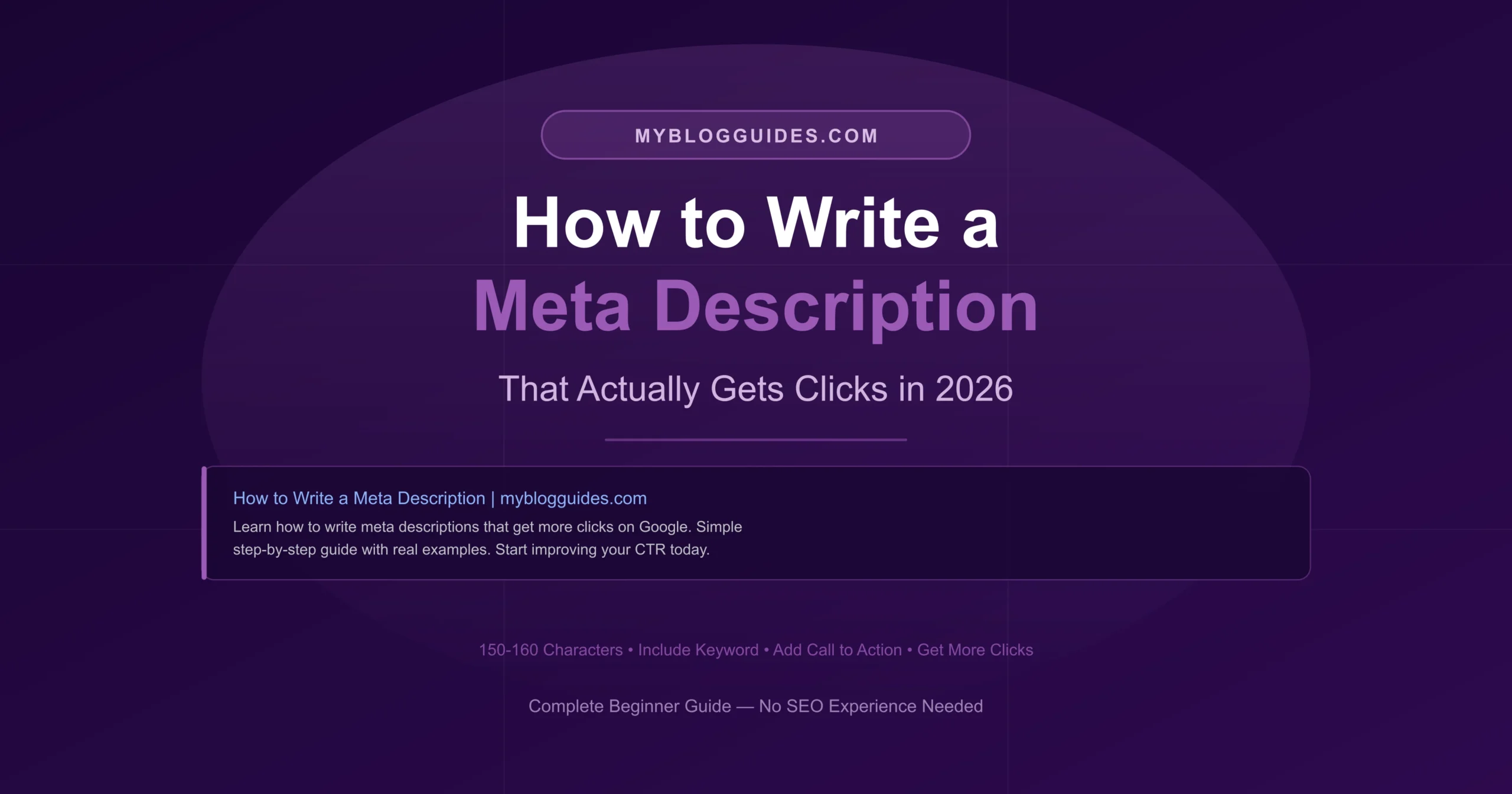 How to Write a Meta Description